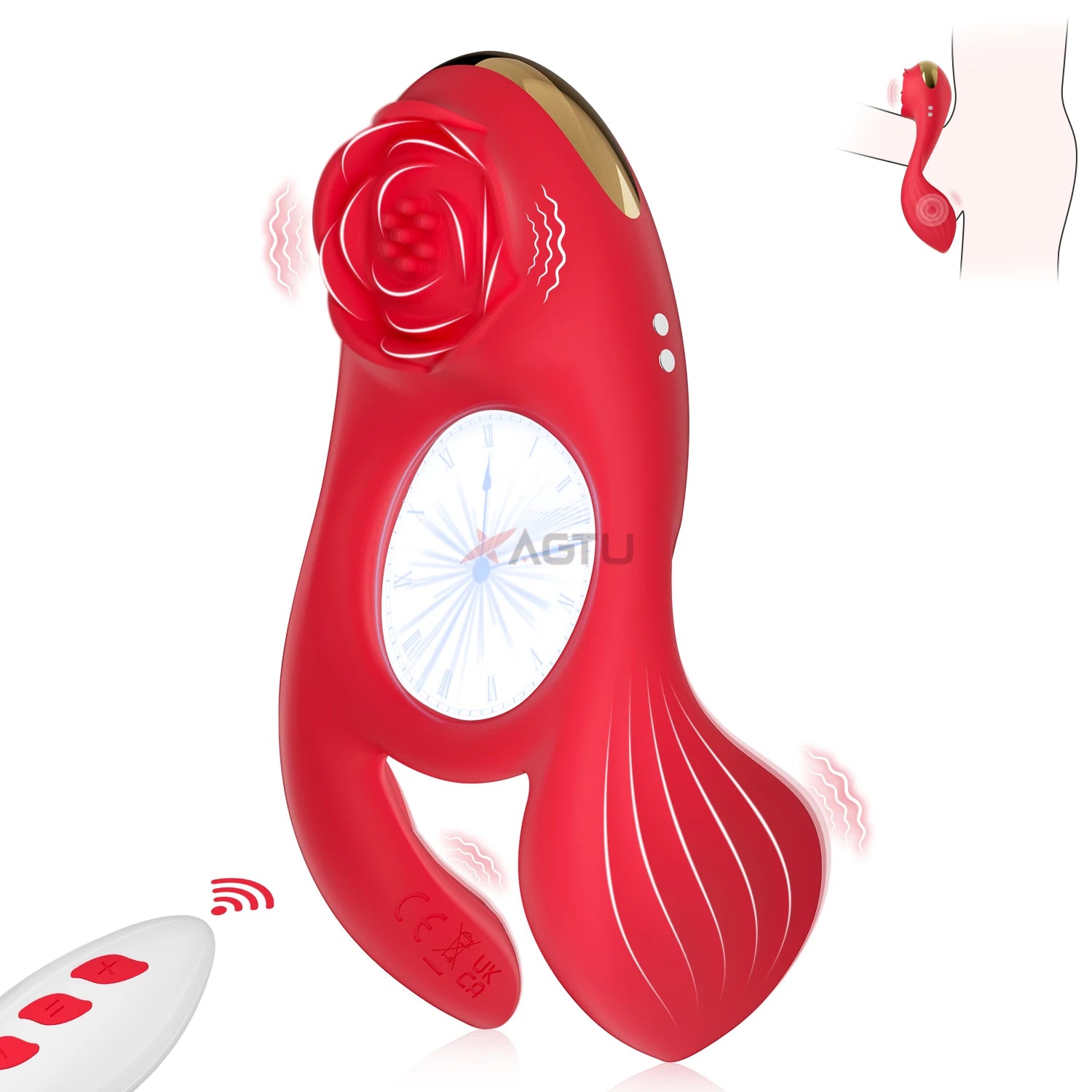 Cock Rings for Man (Vibrating Stimulator Ejaculation Delay)