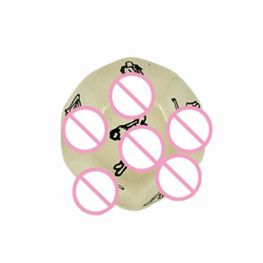 12 Sides Funny Sex Dice and 6 Sides Erotic Craps Sex dice