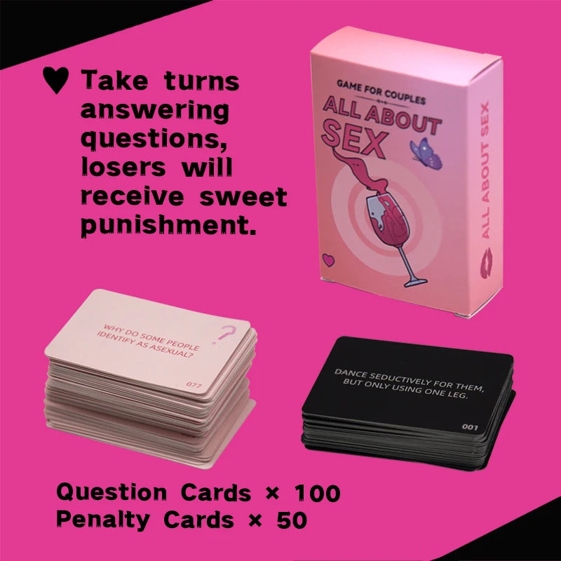 All About Sex Original Card Game (20+Mins)