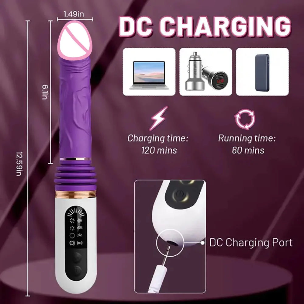 Sex Thrusting Machine for Woman G Spot Automatic Masturbation Dildo