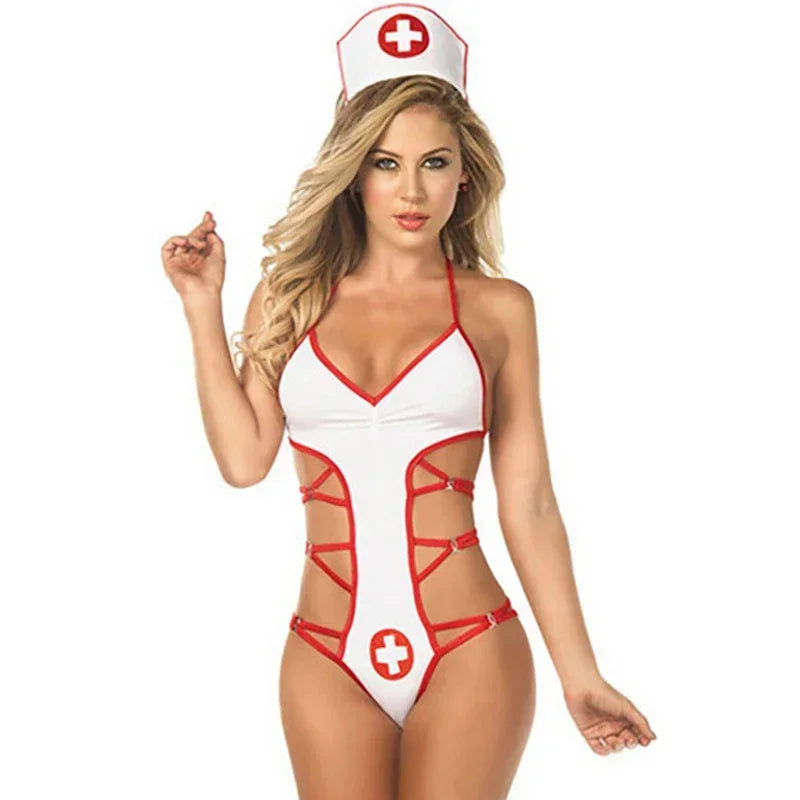 Nurse Cosplay Uniform Costume Maids Outfit