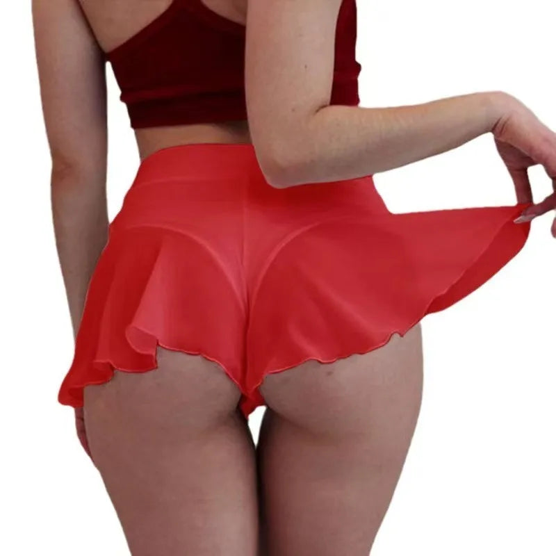 Sexy Erotic Lingerie For Sex Cosplay Pornos Suit Transparent Exotic Pants Women Sexy Costume Dress Shorts Babydoll Underwear