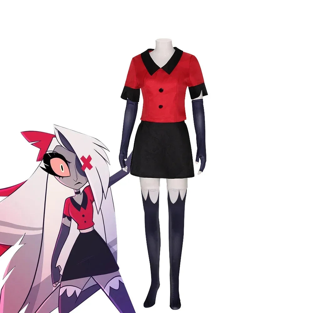 Hazbin Vaggie Cosplay Costume Hotel Uniforms