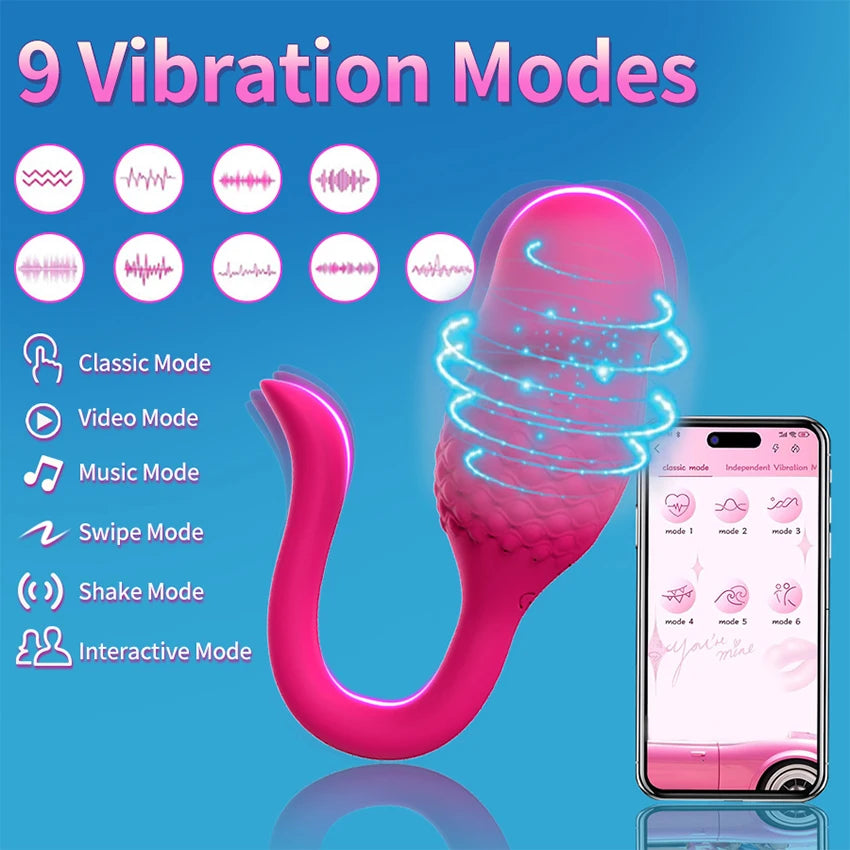 Soouowo APP Remote Control Wearable Vibrator Clitoral