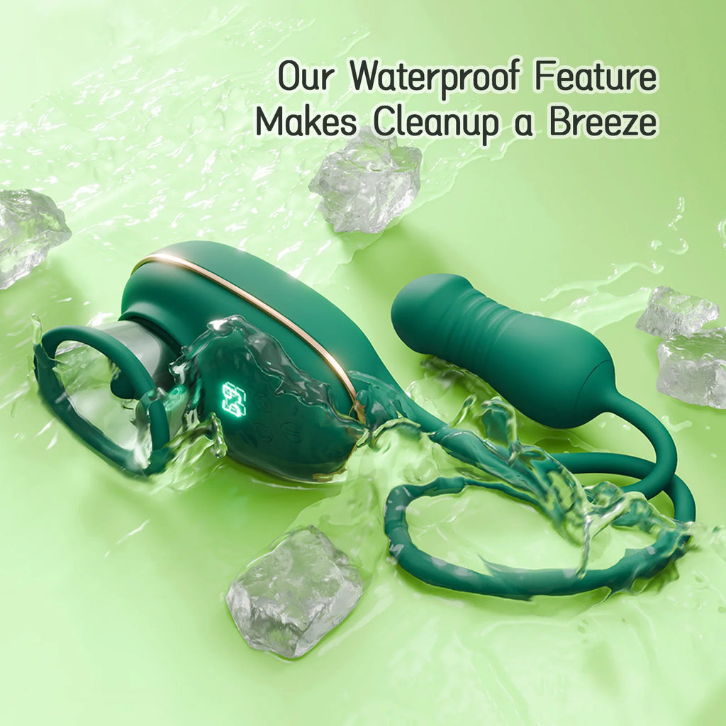 2 in 1 Clitoris Vibrator for Women Nipple Sucker Stimulator Sucking Vacuum