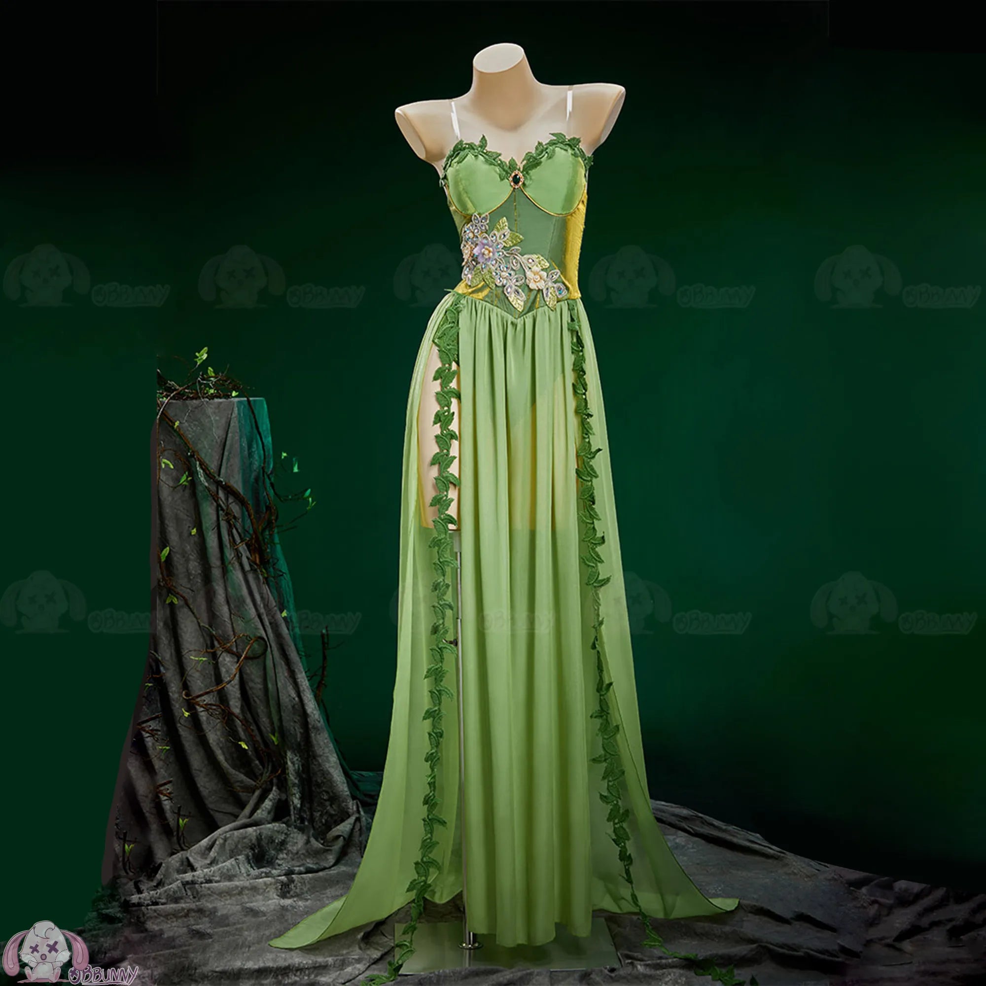 Anime Fairy Elves Cosplay Costume Women Sexy Sling Long Dress Medieval Queen Elf Dress Halloween Carnival Party Perform Clothes