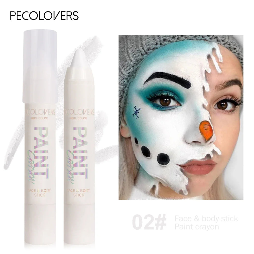 Face & Body Paint Sticks Body Paint Glow in The Dark Under UV Lights Face Painting Crayon Sticks Party