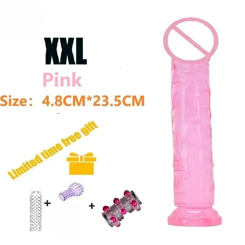 Clearance Sale Soft Dildos (5 Colors)